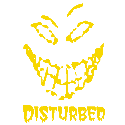 Disturbed Car Decal