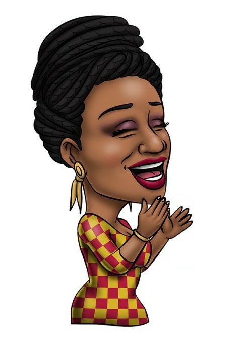 1 African People Wall Sticker 09