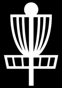 Disc Golf Goal Diecut Decal