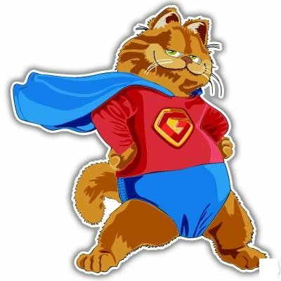 Garfield Sticker 4