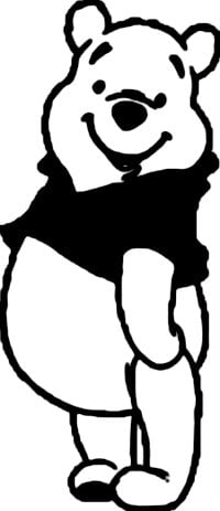 Pooh 1 Stickers
