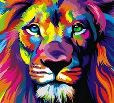 psychedelic animals car window or wall decal 3