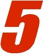 One Digit - One Color Race Number Kit