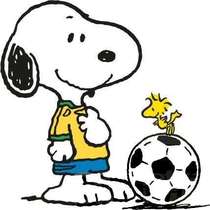 snoopy_SOCCER STICKER