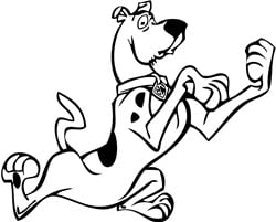 Scooby Sticker 04