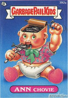 ANN Chovie Funny Sticker Name Decal