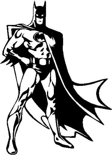Bat Standing Decal