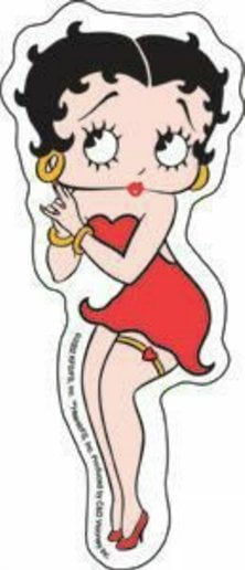 Betty Boop Decals Color 2