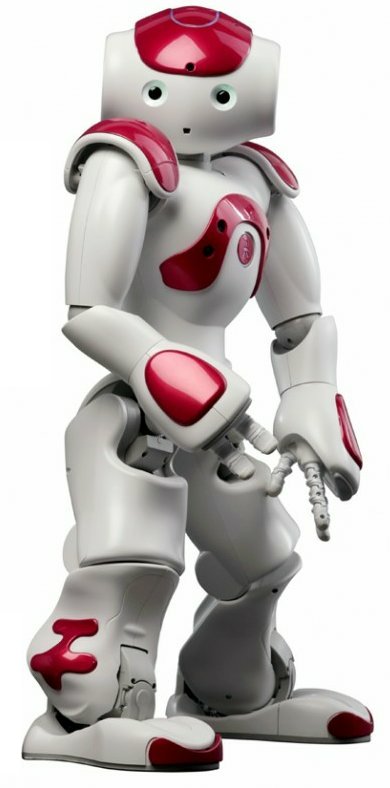 NAO V5 Robot Red Sticker