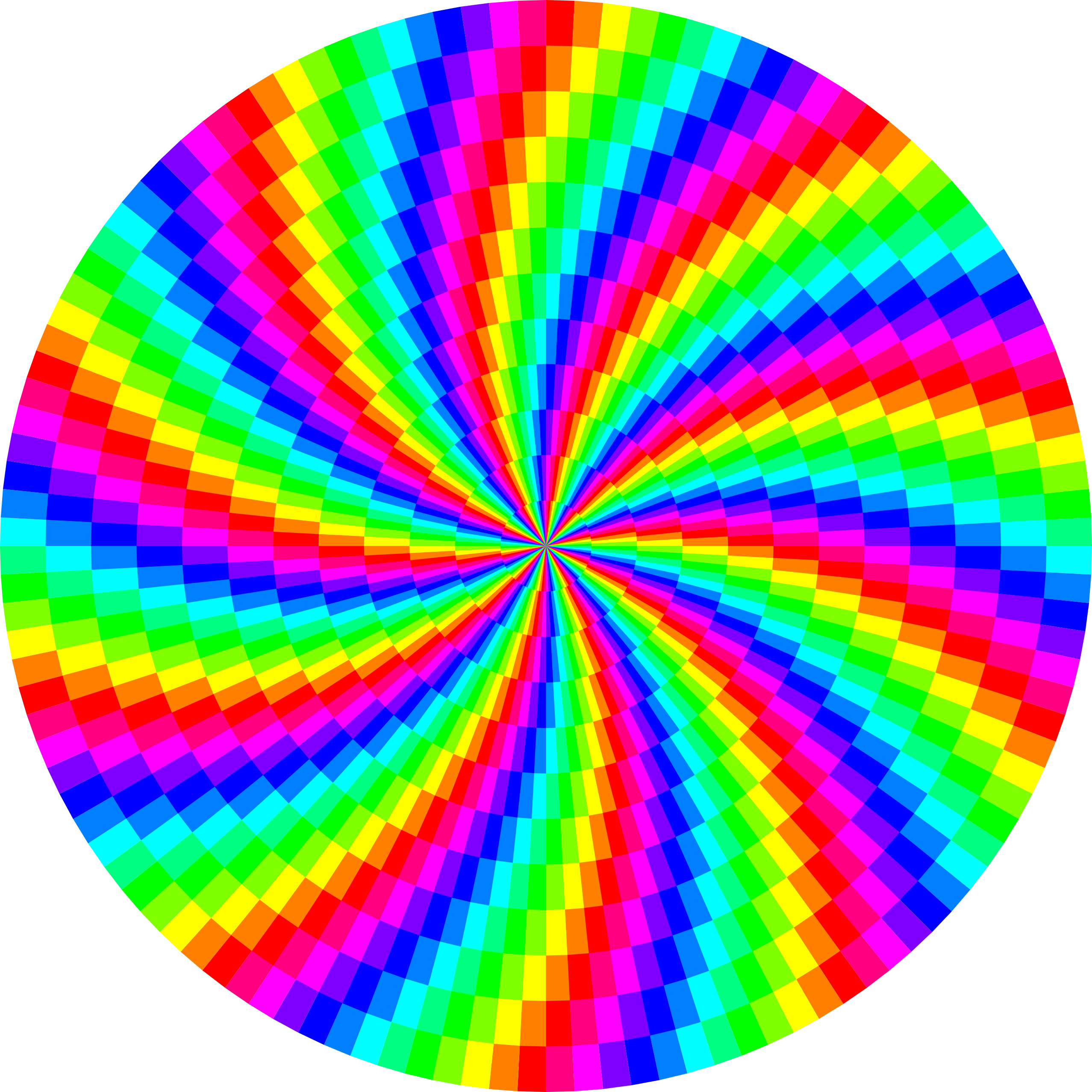 rainbow swirl sticker