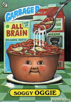 Soggy OGGIE Funny Decal Name Sticker