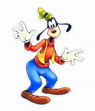 Goofy Decal