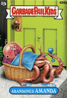 Abondoned AMANDA Funny Sticker Name Decal