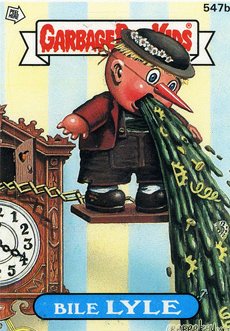 Bile LYLE Funny Sticker Name Decal