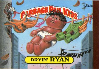 Dryin RYAN Funny Sticker Name Decal