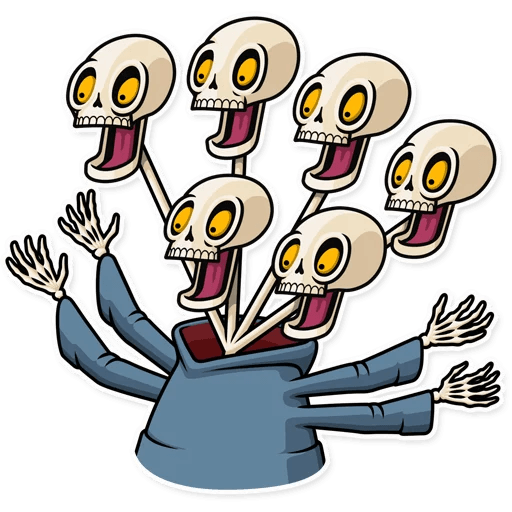 friendly death_grim reaper sticker 14