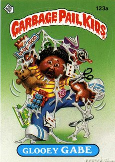 Glooey GABE Funny Sticker Name Decal