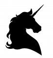 UNICORN ANIMAL HORSE DECAL