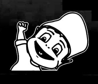 Adiboo Wave Decal Sticker