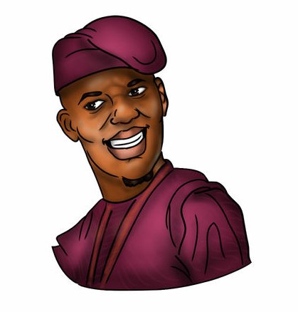 1 African People Wall Sticker 04