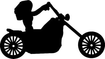 Diecut Motorcycle Decal 2