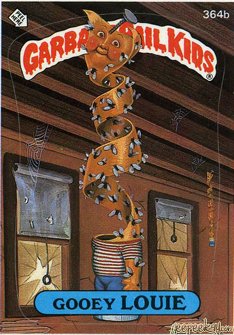 Gooey LOUIE Funny Sticker Name Decal