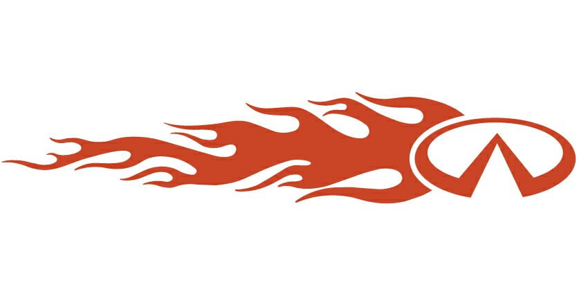 Infinity Auto Flame Side Graphics (Pair)