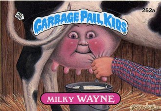 Milkly WAYNE Funny Decal Name Sticker