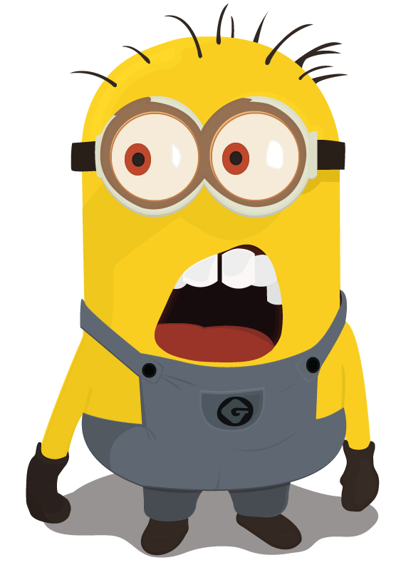 Minions Color Sticker 3