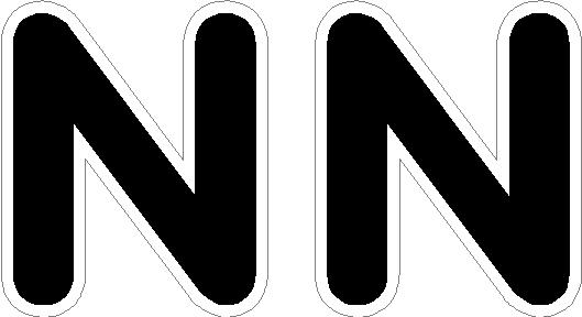 Letter N