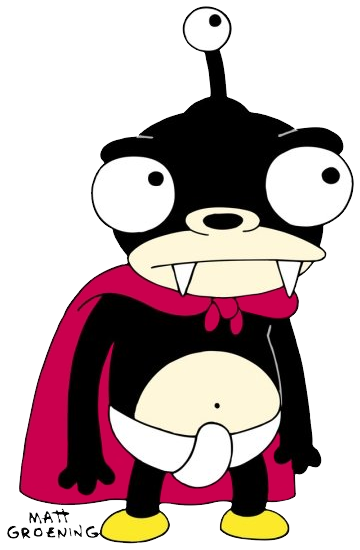 Nibbler Car Sticker Wall Decal 3