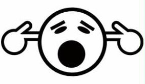 oh no too loud exhaust car sticker vinyl funny sticker