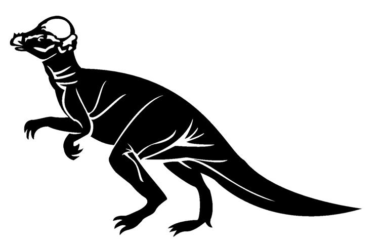 Pachycephalosaurus Vinyl Car Decal