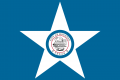 Texas Houston City Flag Sticker