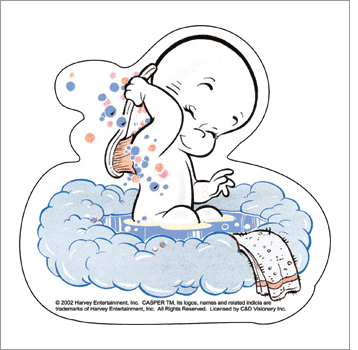 3285 - C GHOST the Friendly Ghost Decal