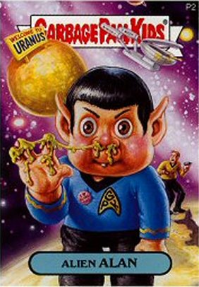 Alien ALAN Gross Sticker Funny Name Decal