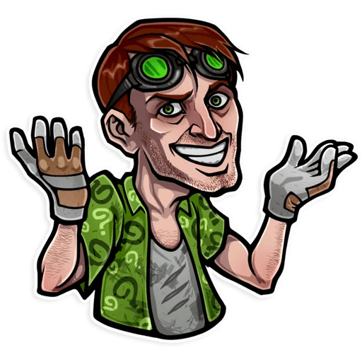 dc comics marvel comics sticker 28