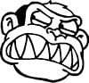 Family Guy Sticker Evil Monkey