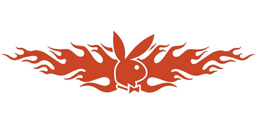 Playboy Flames Back Auto Graphics
