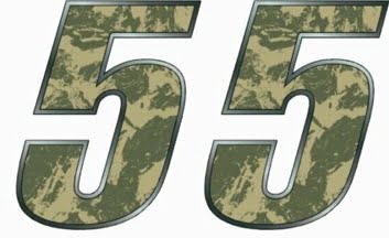 Two Digit - CAMO Race Number Kit