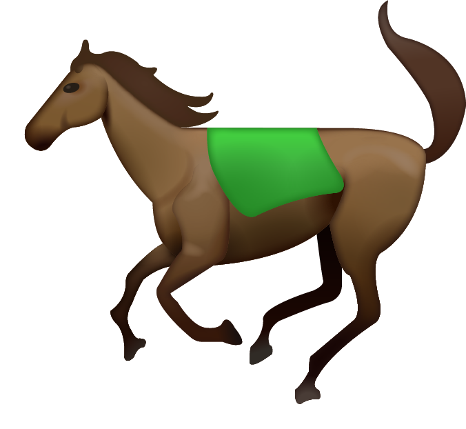 Running_Horse_Iphone_Emoji