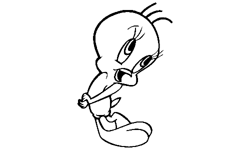 Tweety Decal 1