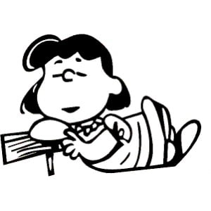 Charlie Brown Die Cut Sticker1