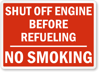 Chock Wheel Signs and Labels 31