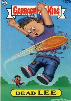 Dead LEE Funny Sticker Name Decal