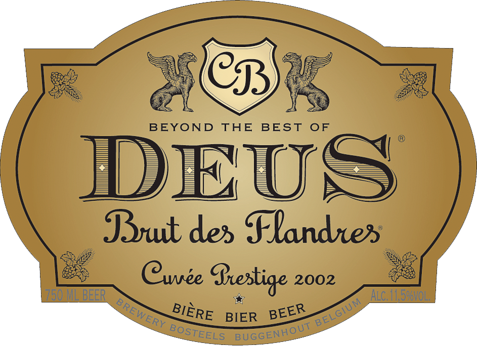 deus logo sticker
