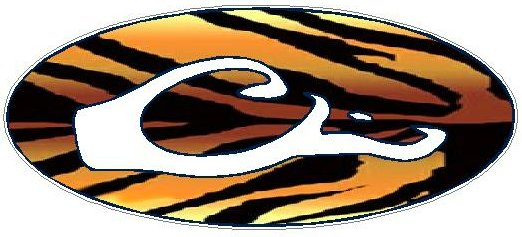 DRAKE OVAL DECAL- Skin Tiger FILL