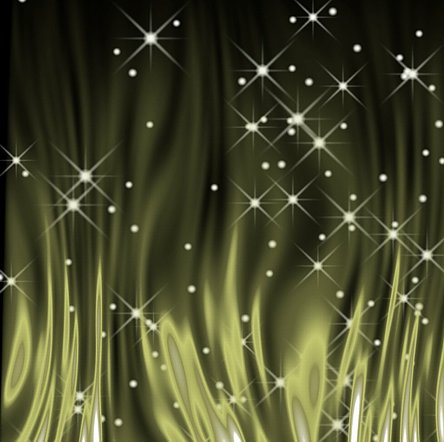 Flames Gold Vinyl Sheet