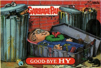 Good Bye HY Funny Sticker Name Decal