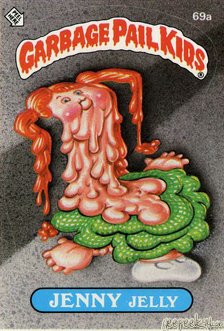 JENNY Jelly Funny Sticker Name Decal